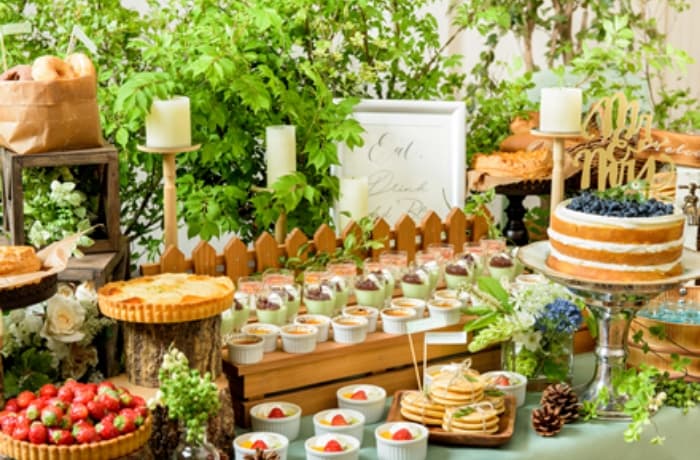 デザートビュッフェ